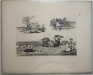 Civil War Illustration: Edwin Forbes, 1876, Plate 22