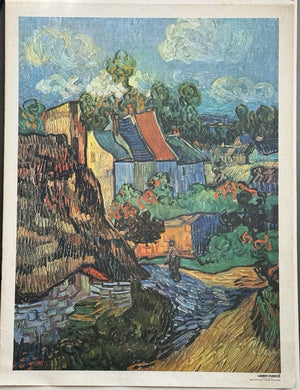 House At Auvers By Van Gogh Print