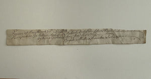 1764 Matthew Thornton Autograph Document Signer Of Declaration