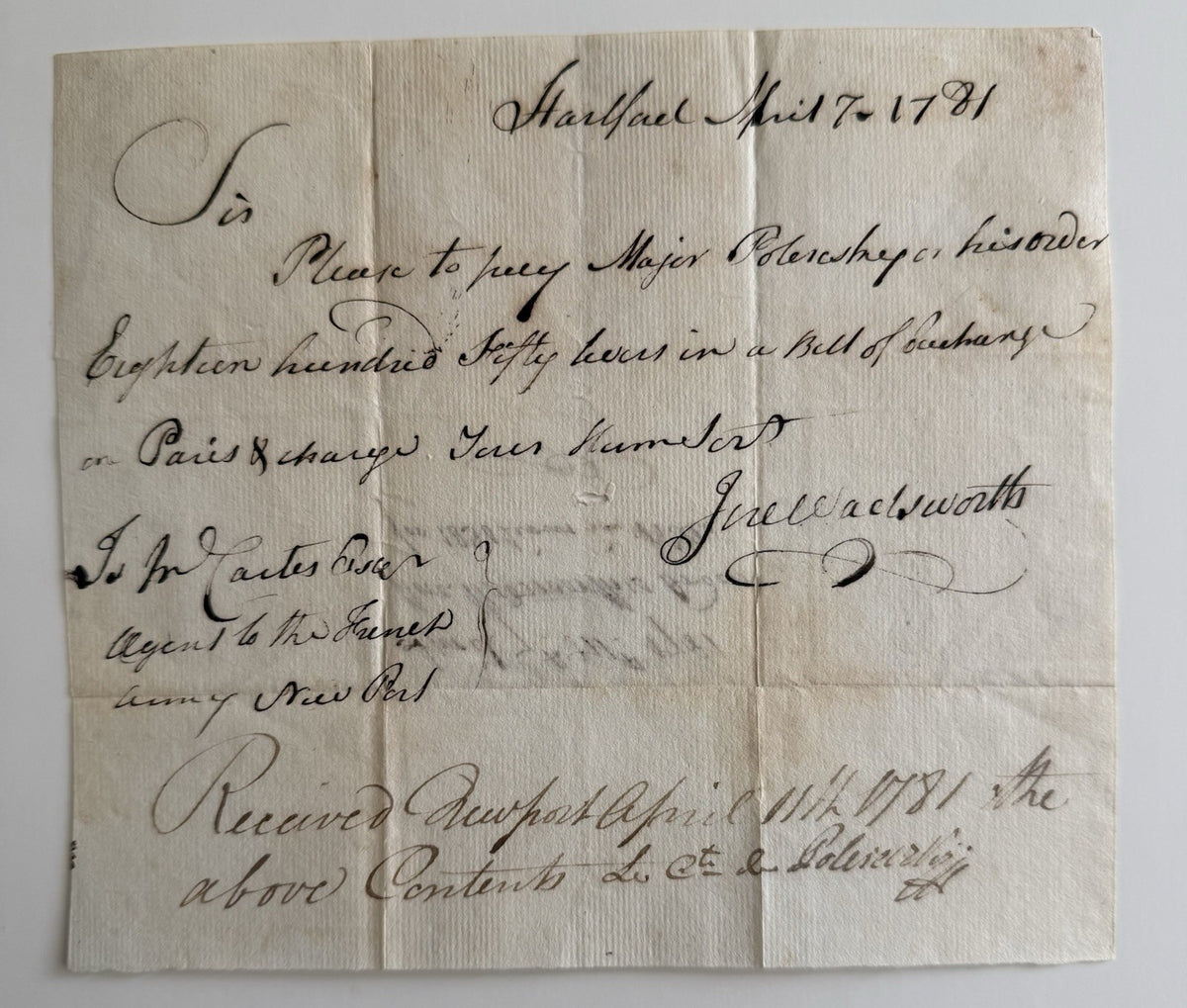 French Revolutionary War Document 