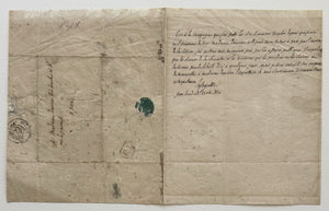 1820 Marquis De Lafayette ALS - Paris - French & American Revolution