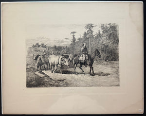 Civil War Illustration: Edwin Forbes, 1876, Plate 7