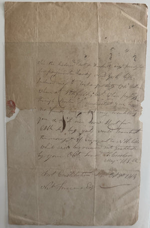 1814 Naval Letter