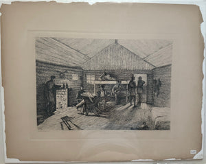 Civil War Illustration: Edwin Forbes, 1876, Plate 13b