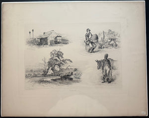 Civil War Illustration: Edwin Forbes, 1876, Plate 32b