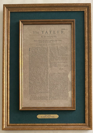1709 Issue Of The Tatler