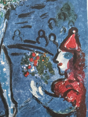 Chagall, hand signed print, The Circus