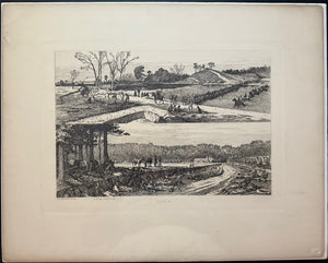 Civil War Illustration: Edwin Forbes, 1876, Plate 38