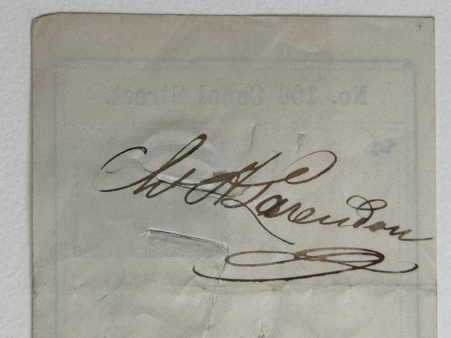 1879 Beauregard Signed Check Confederate General Fort Sumpter Bull Run 