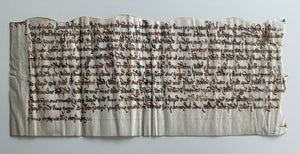 1624 King James I English Vellum Final Concord – Latin Chancery Manuscript – Norfolk Property Settlement – Symondes Family
