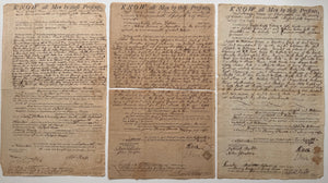 1798-1799 Archive of Three Henry Knox-Signed Land Deeds – First U.S. Secretary of War – Thomaston, District of Maine