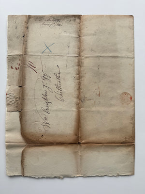 1812 Autograph Letter Describing the Richmond Theatre Fire – Death of Virginia Governor George William Smith – Early American Political Manuscript