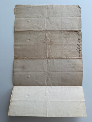 1770 Colonial Shipping Cargo Manifest – Sloop Hills – Merchant Account Delivered to Myles Williams – Pre-Revolutionary America