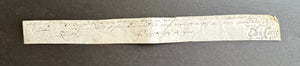 James I-Era English Exchequer Receipt — Tax on Steel, May 4, 1618