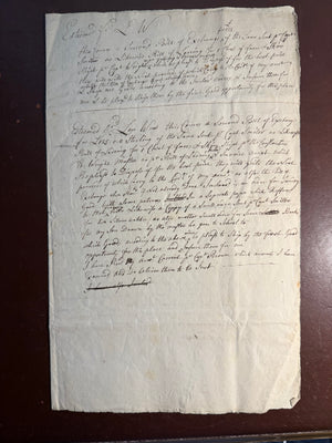 1741 Philadelphia Merchant’s Manuscript — Deadly Epidemic, Atlantic Trade, Silver Watches & Schoolbooks