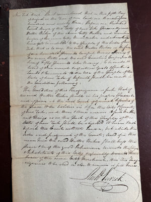 Richard Varick Signed New York Court Manuscript Collection, 1790–1795—18 Documents Featuring Early Black History, Women’s Testimony, Banking, and Ephraim Brasher
