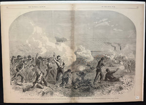 Civil War Battle of Santa Rosa Island - Harper's Pictorial Record
