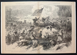 Civil War Battle of Mill Springs - Harper's Pictorial Record